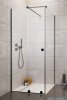 Radaway Furo Black KDJ RH kabina 100x80cm lewa szkło przejrzyste 10104492-54-01LU/10110510-01-01/10113080-01-01